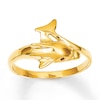 Thumbnail Image 1 of Dolphin Ring 14K Yellow Gold