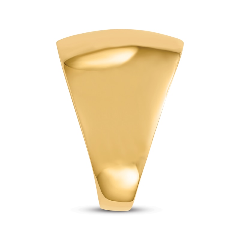 Main Image 2 of Wide Dome Ring 14K Yellow Gold