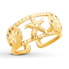 Thumbnail Image 1 of Beach Toe Ring 14K Yellow Gold
