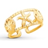 Thumbnail Image 0 of Beach Toe Ring 14K Yellow Gold