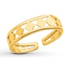 Thumbnail Image 1 of Diamond-Shaped Toe Ring 14K Yellow Gold