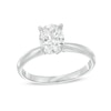 Oval-Cut Diamond Solitaire Engagement Ring 1-1/2 ct tw 14K White Gold