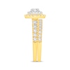 Thumbnail Image 2 of Round-Cut Diamond Halo Bridal Set 1-5/8 ct tw 14K Two-Tone Gold