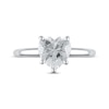 Thumbnail Image 3 of Lab-Grown Diamonds Heart-Shaped Solitaire Engagement Ring 1-1/2 ct tw 14K White Gold (F/VS2)