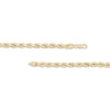 Thumbnail Image 1 of Semi-Solid Glitter Rope Chain 5.5mm 10K Yellow Gold 22"