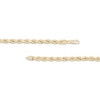 Thumbnail Image 1 of Semi-Solid Glitter Rope Chain 5.5mm 10K Yellow Gold 22"