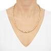 Thumbnail Image 4 of Glitter Rope Chain 5.5mm Semi-Solid 10K Yellow Gold 22"