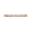 Thumbnail Image 9 of Neil Lane Artistry Lab-Grown Diamond Scalloped Wedding Band 1/6 ct tw 14K Rose Gold