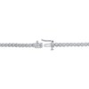 Thumbnail Image 3 of Diamond Tennis Bracelet 1/4 ct tw Sterling Silver 7&quot;