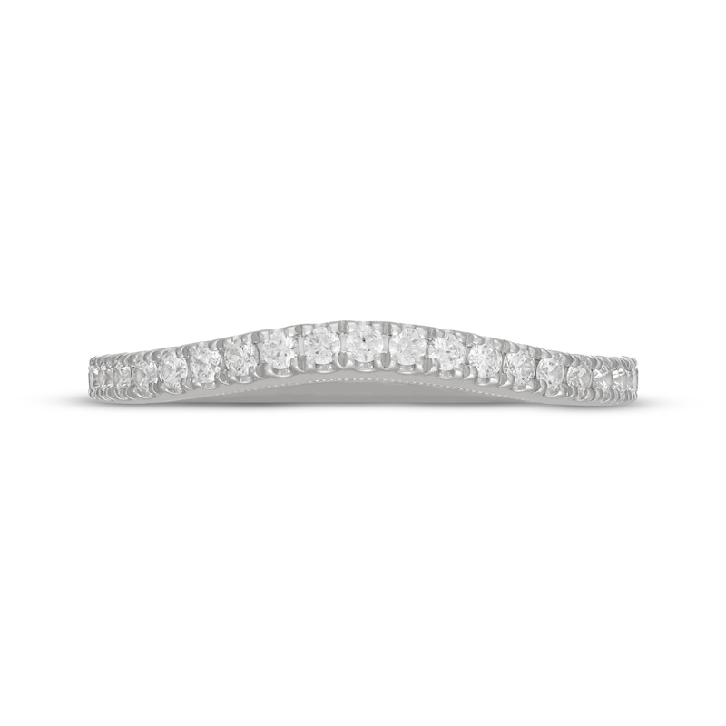 Main Image 3 of Neil Lane Diamond Contour Wedding Band 1/3 ct tw 14K White Gold