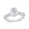 Thumbnail Image 1 of Now + Forever Lab-Grown Diamonds Oval-Cut Engagement Ring 2-1/2 ct tw 14K White Gold