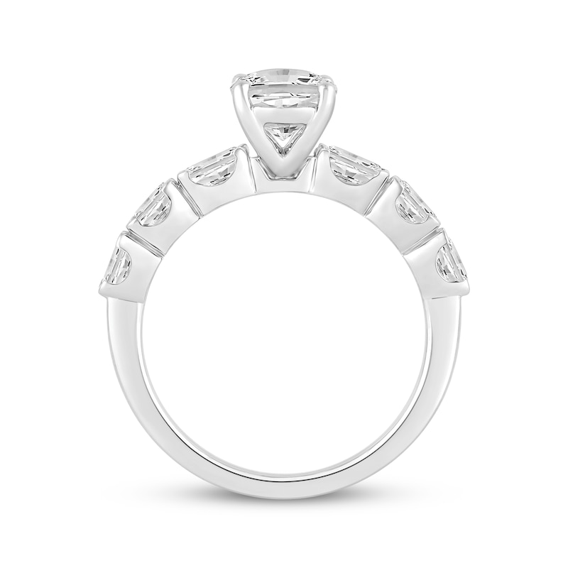 Main Image 3 of Now + Forever Lab-Grown Diamonds Oval-Cut Engagement Ring 2-1/2 ct tw 14K White Gold