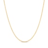 Thumbnail Image 1 of 1.8mm Rope Chain Necklace Semi-Solid 14K Yellow Gold 16&quot;