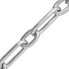 Thumbnail Image 2 of Paperclip Chain Toggle Bracelet Semi-Solid Sterling Silver 8&quot;