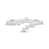 Thumbnail Image 3 of Diamond Bypass Fashion Ring 1/3 ct tw 10K White Gold