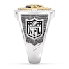 Thumbnail Image 3 of True Fans Baltimore Ravens Championship Ring Sterling Silver & 10K Yellow Gold Ring