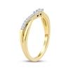 Thumbnail Image 2 of Now + Forever Diamond Twist Anniversary Ring 1/8 ct tw 10K Yellow Gold