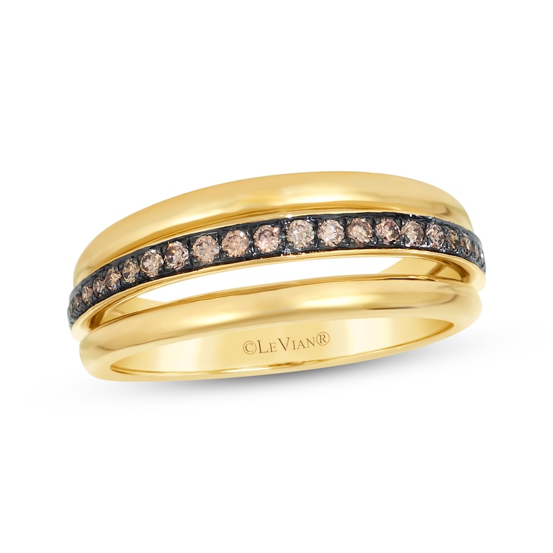 Main Image 1 of Le Vian Diamond Ring 1/5 ct tw 14K Honey Gold