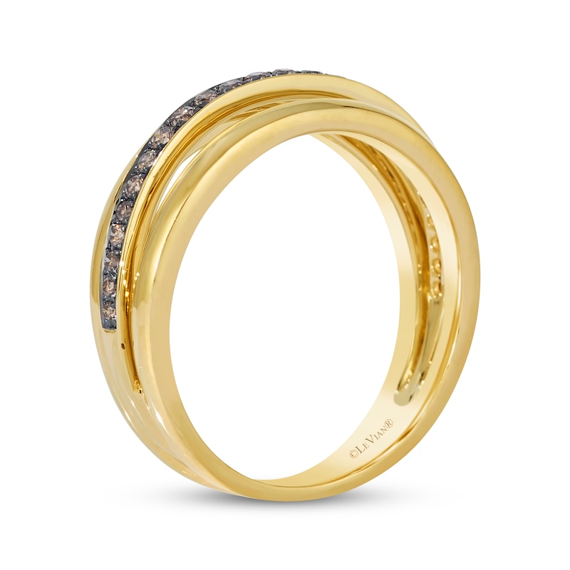 Main Image 3 of Le Vian Diamond Ring 1/5 ct tw 14K Honey Gold
