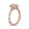 Thumbnail Image 2 of Neil Lane Artistry Oval-Cut Lab-Grown Diamond Halo Engagement Ring 2-1/2 ct tw 14K Rose Gold