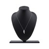 Thumbnail Image 6 of Pear-Shaped & Round-Cut Diamond Bypass Loop Necklace 1 ct tw 10K White Gold 18&quot;