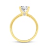 Thumbnail Image 3 of Now + Forever Lab-Grown Diamonds Oval-Cut Solitaire Plus Engagement Ring 2 ct tw 14K Yellow Gold (F/VS2)