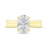 Thumbnail Image 4 of Now + Forever Lab-Grown Diamonds Oval-Cut Solitaire Plus Engagement Ring 2 ct tw 14K Yellow Gold (F/VS2)