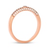 Thumbnail Image 3 of Le Vian Diamond Ring 1/4 ct tw 14K Strawberry Gold