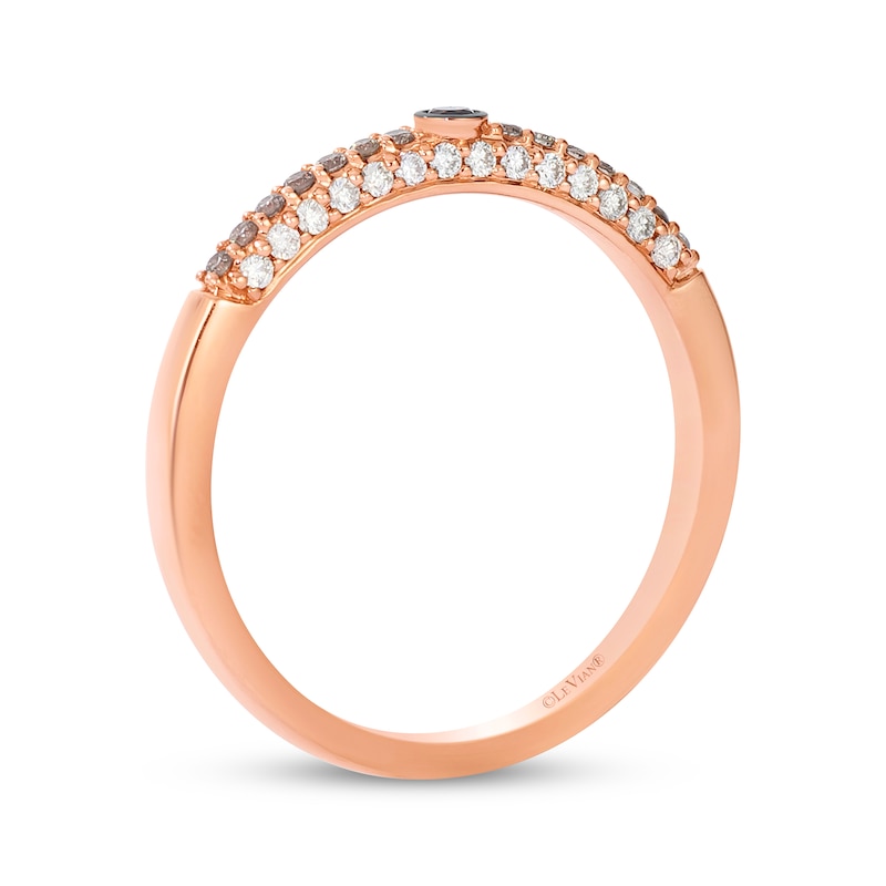 Main Image 3 of Le Vian Diamond Ring 1/4 ct tw 14K Strawberry Gold
