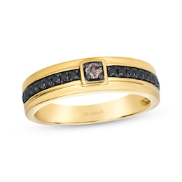 Le Vian Men's Diamond Ring 1/3 ct tw 14K Honey Gold
