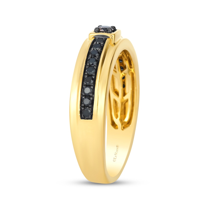 Main Image 2 of Le Vian Men's Diamond Ring 1/3 ct tw 14K Honey Gold