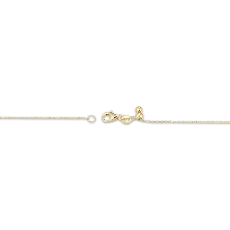 Main Image 4 of KAY x Rocksbox Lab-Grown Diamond Pavé Curved Bar Bracelet 1/4 ct tw 24K Yellow Gold-Plated Sterling Silver 8"