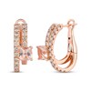 Thumbnail Image 1 of Le Vian Good Karma Cushion-Cut Morganite Earrings 3/4 ct tw Diamonds 14K Strawberry Gold