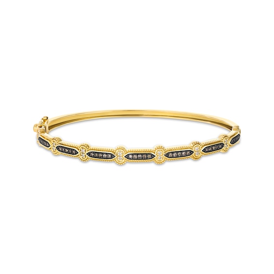 Le Vian Diamond Bangle Bracelet 1/3 ct tw 14K Honey Gold