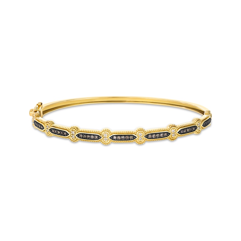 Main Image 1 of Le Vian Diamond Bangle Bracelet 1/3 ct tw 14K Honey Gold