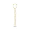 Thumbnail Image 3 of STUDIO BY KAY Men's Lab-Grown Diamond Pavé Cross Charm 2-1/2 ct tw 24K Yellow Gold vermeil Sterling Silver