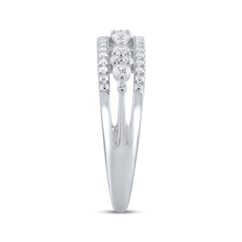 Main Image 2 of Now + Forever Diamond Anniversary Ring 1/2 ct tw 10K White Gold