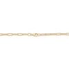 Thumbnail Image 3 of 3.5mm Paperclip Chain Bar Bracelet Hollow 10K Yellow Gold 7.5"