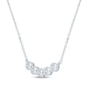 Thumbnail Image 2 of KAY Lab-Grown Diamonds Smile Necklace 1 ct tw 10K White Gold 18"