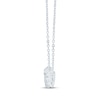 Thumbnail Image 3 of KAY Lab-Grown Diamonds Smile Necklace 1 ct tw 10K White Gold 18"