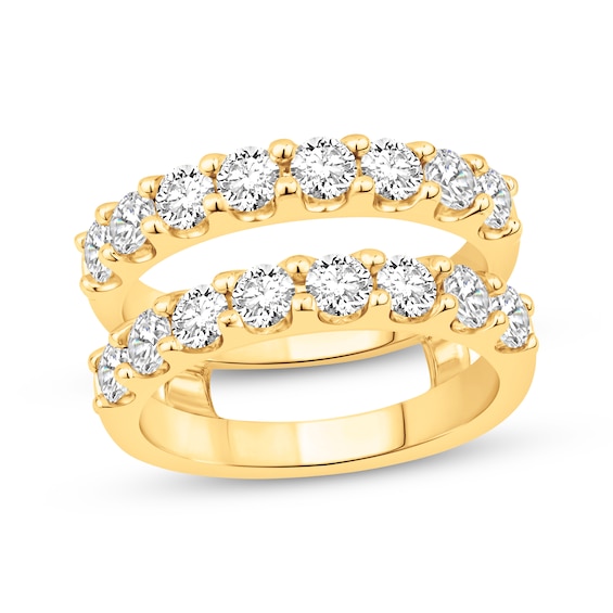 Now + Forever Lab-Grown Diamonds Enhancer Ring 2 ct tw 14K Yellow Gold