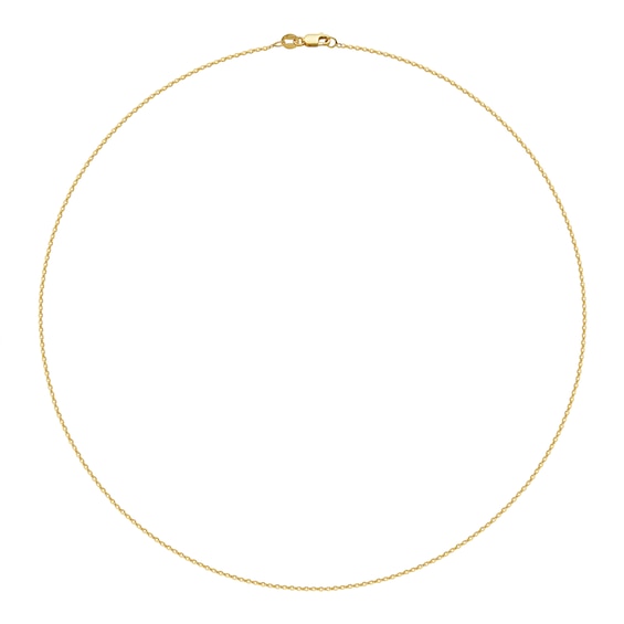 Rocksbox 1.23mm Rolo Chain Necklace 14K Yellow Gold 18"