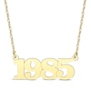 Thumbnail Image 1 of Classic Year Necklace 10K Yellow Gold 18"
