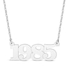 Thumbnail Image 1 of Classic Year Necklace 14K White Gold 18&quot;