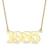 Thumbnail Image 1 of Classic Year Necklace 14K Yellow Gold 18"