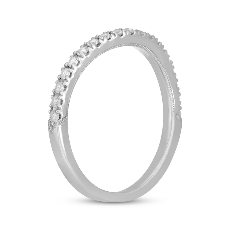 Main Image 8 of Neil Lane Diamond Wedding Band 1/4 ct tw Round-cut 14K White Gold