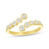 Thumbnail Image 1 of Diamond Bezel Bypass Ring 1/5 ct tw 10K Yellow Gold