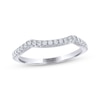 Thumbnail Image 0 of THE LEO Legacy Lab-Created Diamond Round-Cut Wedding Band 1/5 ct tw 14K White Gold