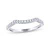 Thumbnail Image 1 of THE LEO Legacy Lab-Grown Diamond Round-Cut Wedding Band 1/5 ct tw 14K White Gold