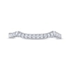 Thumbnail Image 3 of THE LEO Legacy Lab-Grown Diamond Contoured Wedding Band 1/4 ct tw 14K White Gold